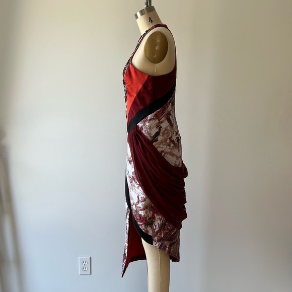 Prabal Gurung Asymmetric Embroidered Dress - Picture 2 of 6